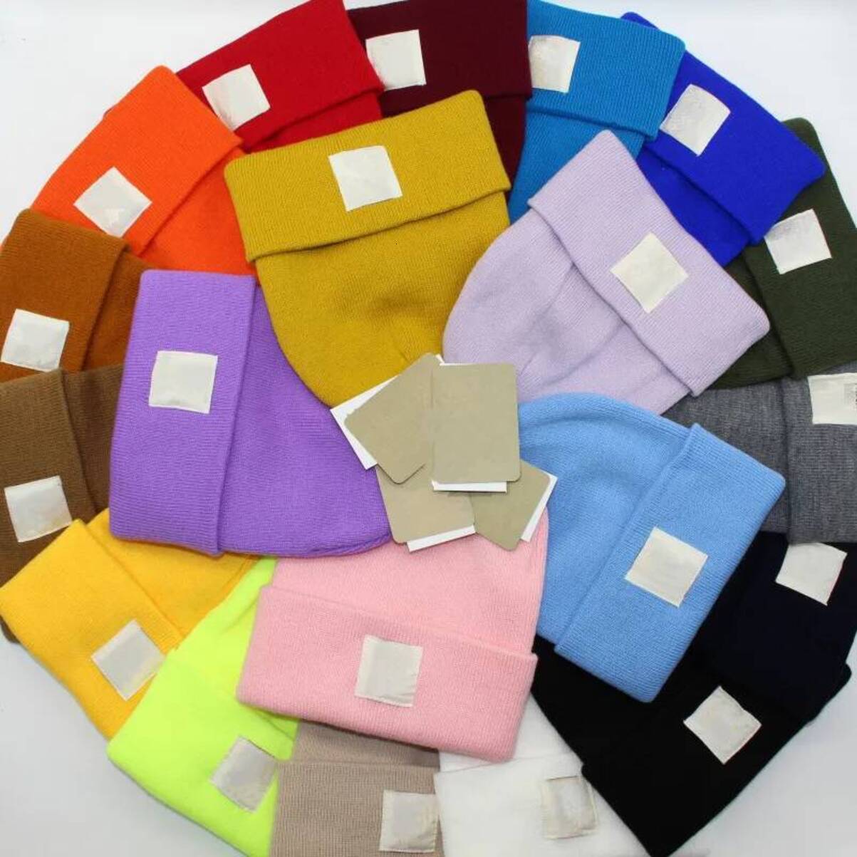 Kids Hats Kid Caps Designer Beanie Hat Warm Winter Cap Boys baby Girls Beanies Knit Children Hats Child Gorras Solid Color Children