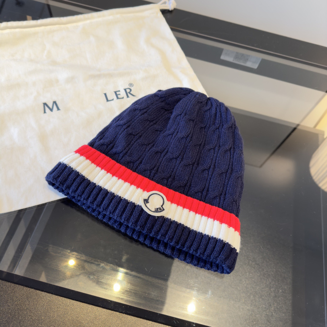 maya Designer beanie hat bonnet skull mon cap casquette for women winter Caps Winter Hats Bonnet Knitted Hat Embroidery Couples Fall Cold Snowy Wool