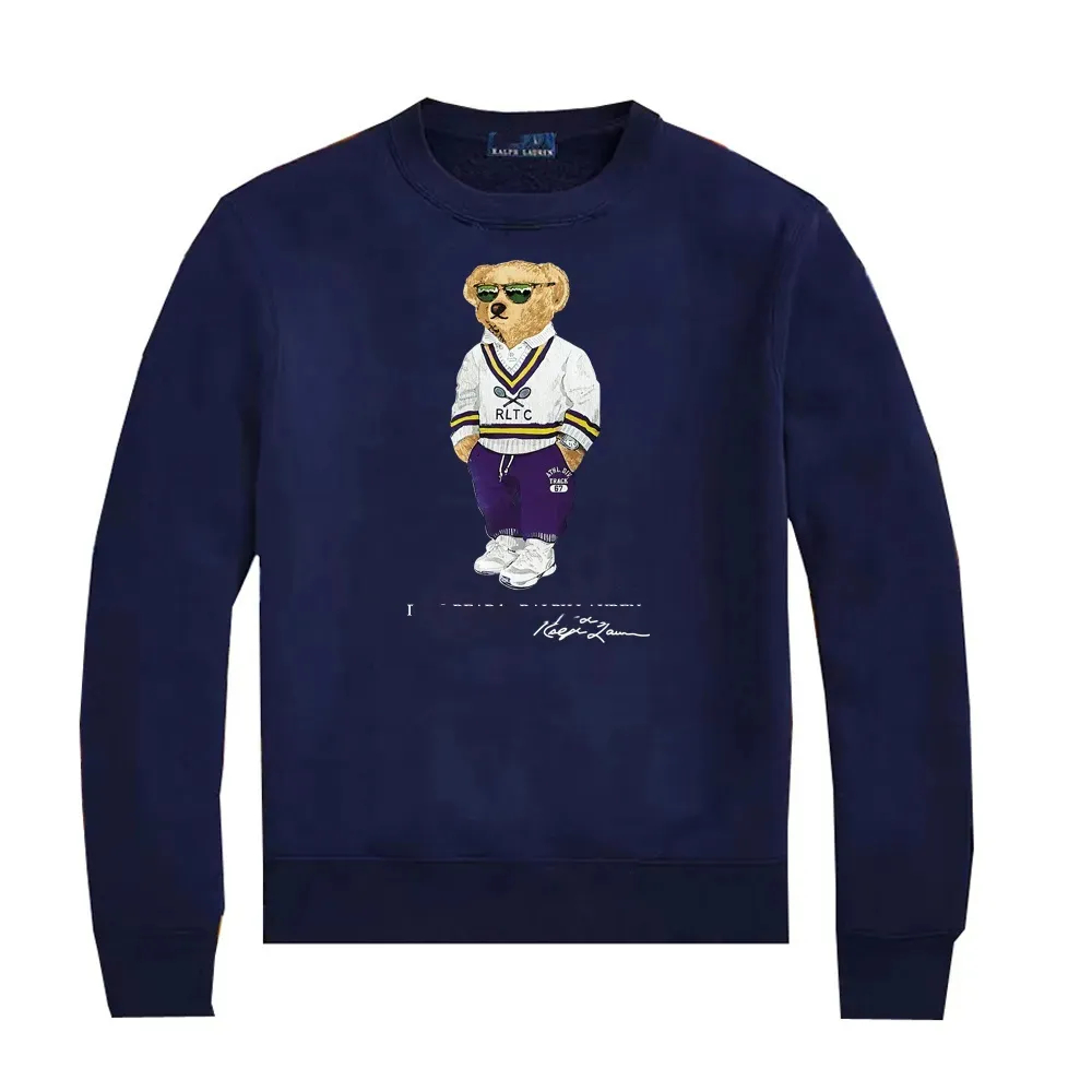 Sweat à capuche pour hommes Designer Nouveau Automne Hiver Pur Coton Col Rond À Manches Longues Pull À Capuche Chaud Pour Hommes Et Femmes Avec U