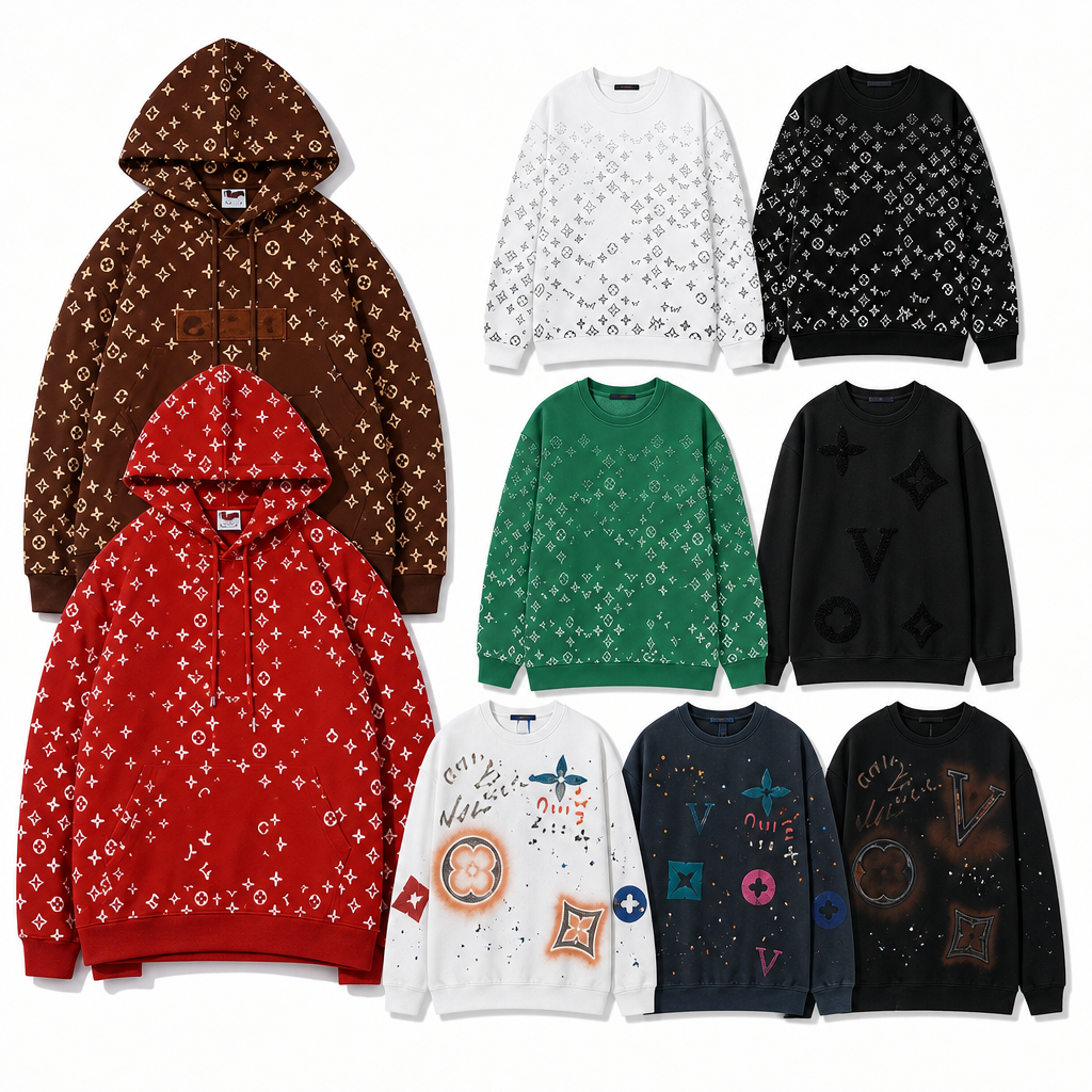Casual designer hoodies men letter printed hoodies designer men long sleeved round neck fashionable versatile women hoodie loose fit pullover