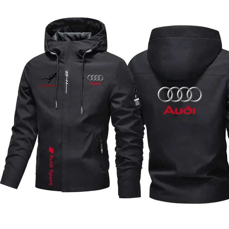 Men's Jackets Audi Casual Sport Coat New Men's Fashionable Coat Outdoor Sports Style Men's Urban Casual Coat Fast DeliveryT260929