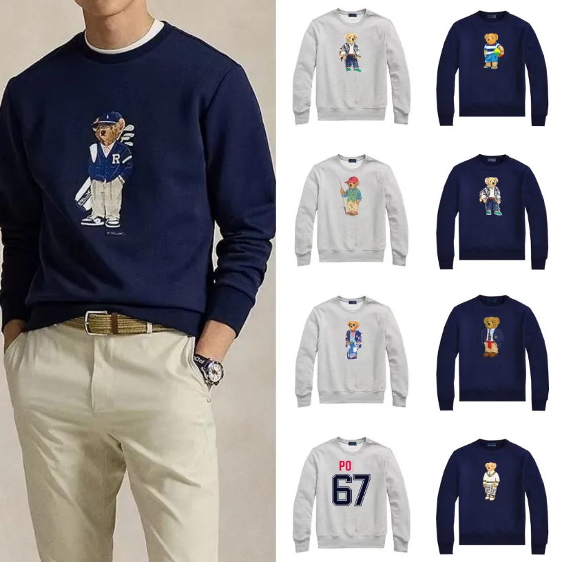 Sweat à capuche pour hommes Designer Nouveau Automne Hiver Pur Coton Col Rond À Manches Longues Pull À Capuche Chaud Pour Hommes Et Femmes Avec U