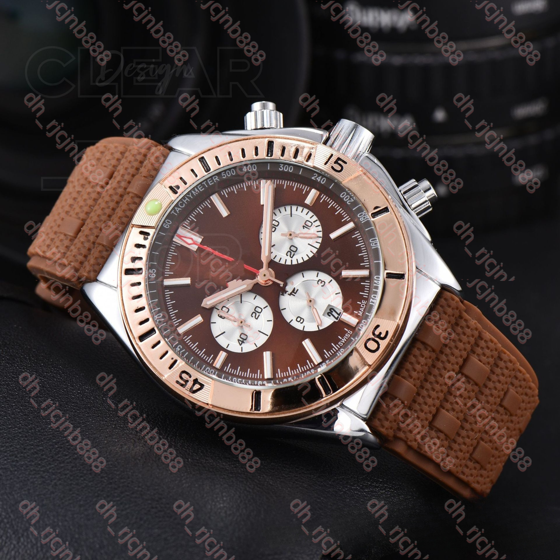 AAA Mens Breitlinlylies Watch Chronomat Watch High Quality Luxury Designer Watch Man Breitlinlyness Watch Woman Chronograph Quartz Automatic Watch f