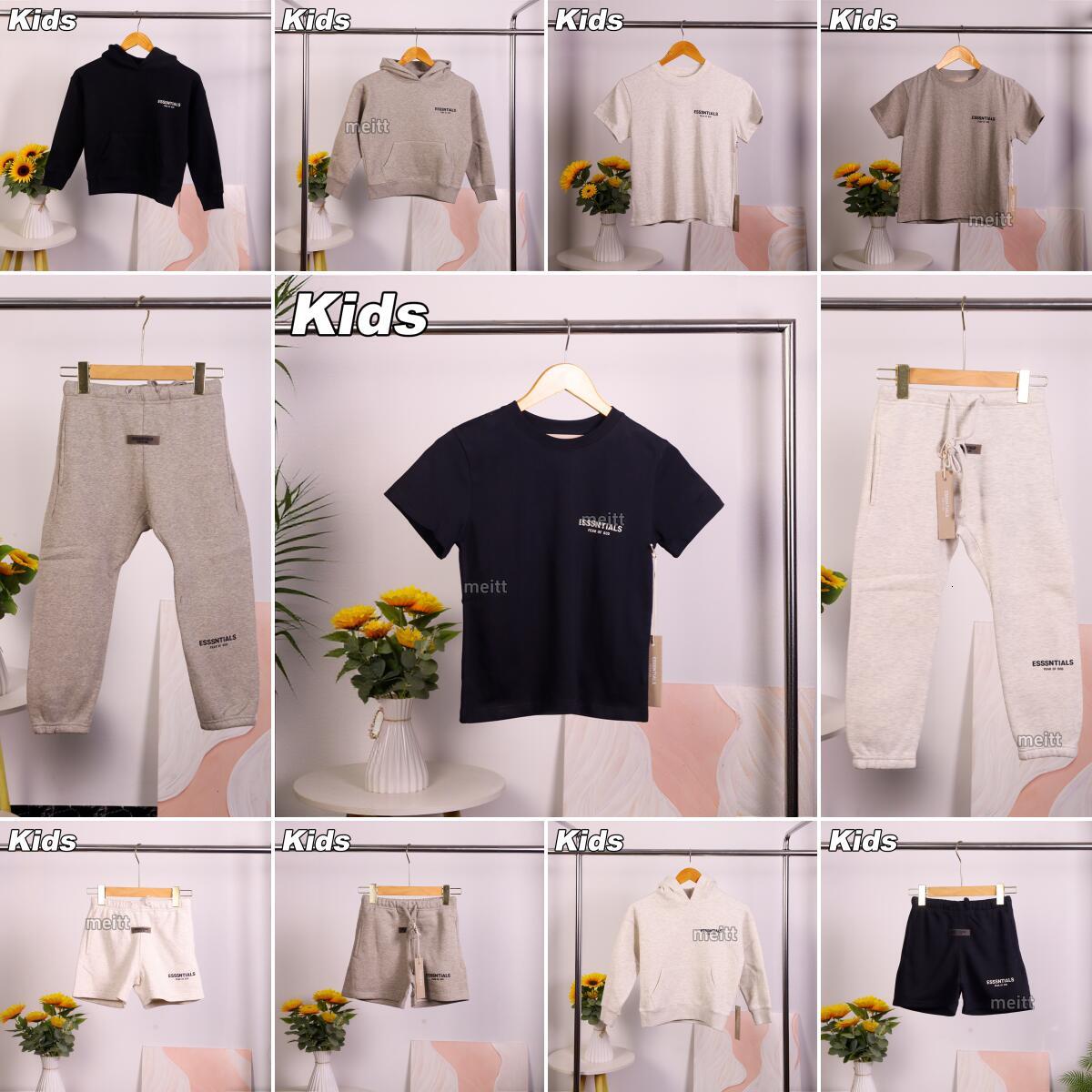 Kids clothes Designer Sweatpant Shorts T Shir High Quality Kids Essential Hoodie Designer Essential Tracksuit Silicone Monogram Print Hoodies Daily