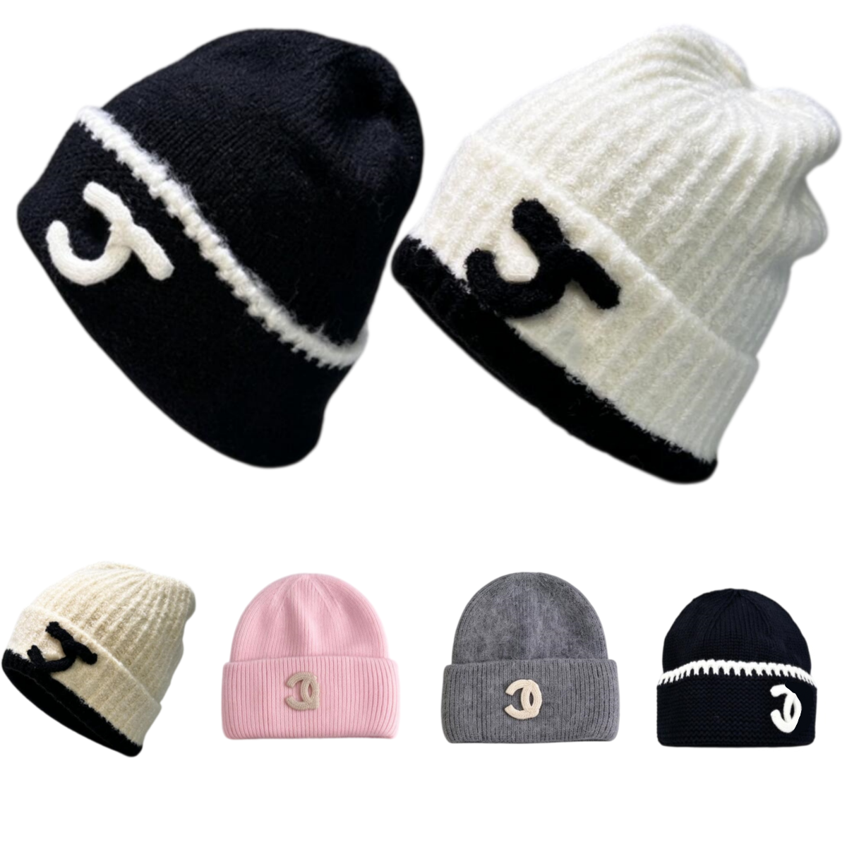 Designer Knitted Cc Beanie Men Women Winter Hats Warm Bonnet Luxury Fashion Classic Skull Cap Birthday Gift Faf50