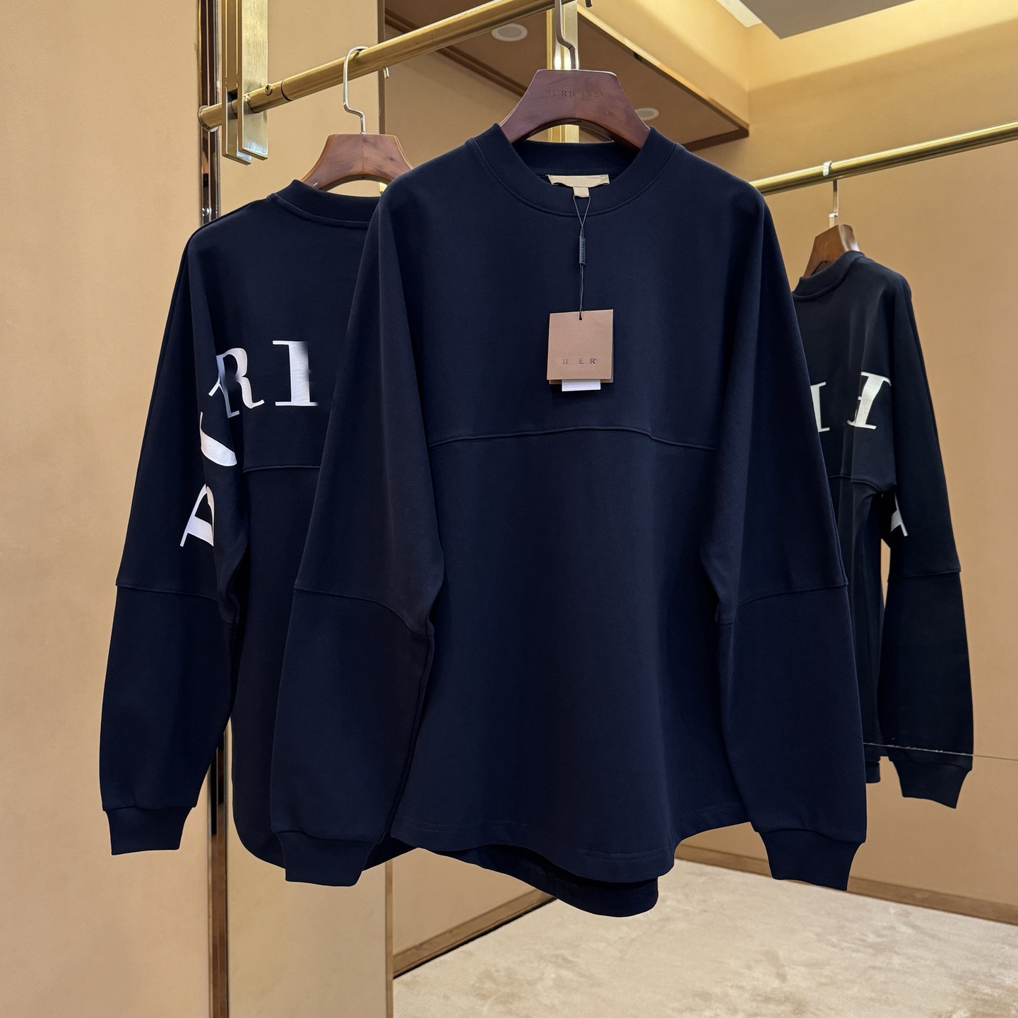 Sweat à capuche pour hommes de haute qualité de marque de créateur sans chapeau, silhouette de lettre classique au dos, T-shirt à capuche à manch