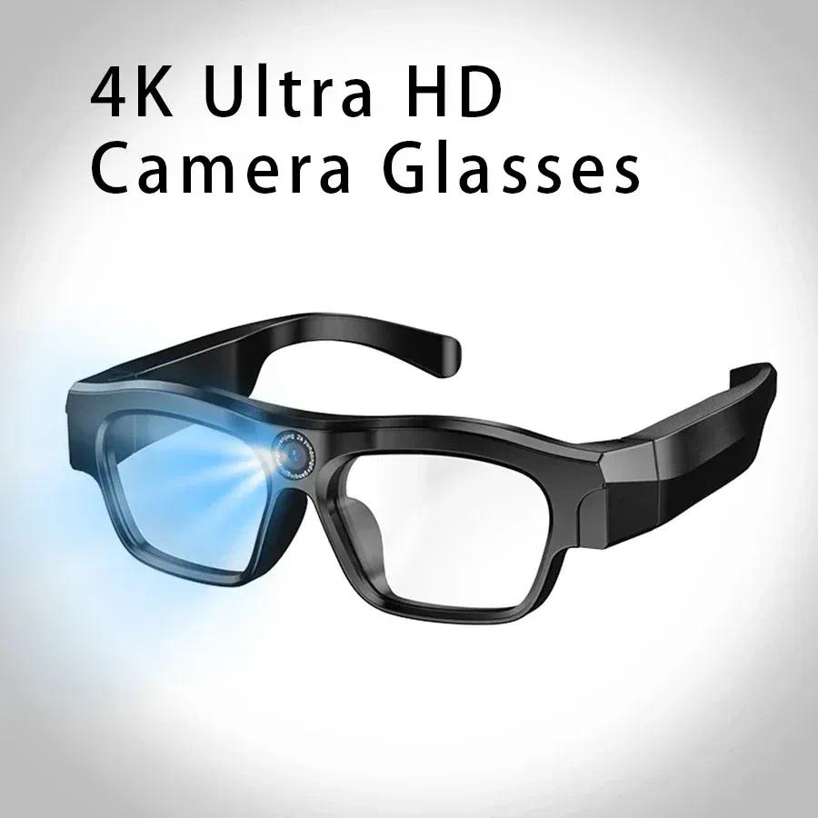 Nouvelle caméra haute définition 2K/4K pour l'enregistrement vidéo, lunettes de soleil pour Sports de plein air, avec appel Bluetooth, lunettes i
