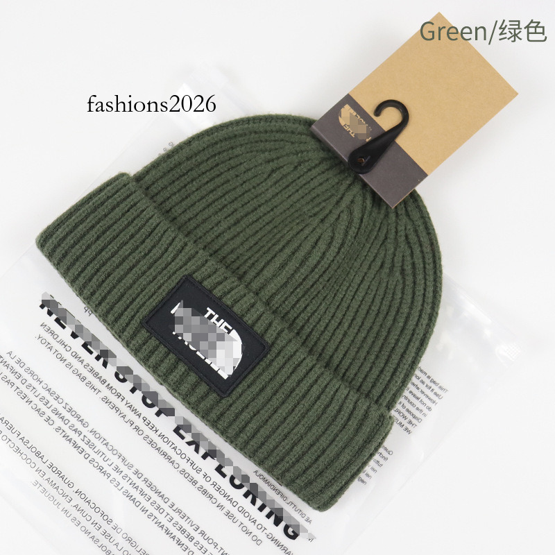 Fashion Nortly Hfacely Hat Beanie Skull Europe Knitted Designer Northism Faceism Beanie Embroidery Letter Skull Casual Fitted Nf Hats Quietly Sophis