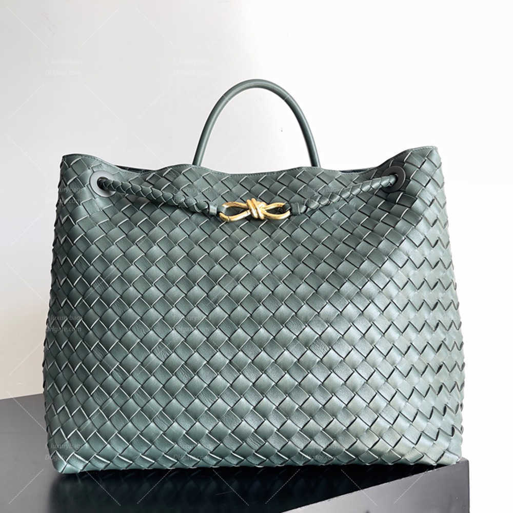 Totes 10A TOP Quality Large Size Andiamo Handbag Designer Tote Lambskin Shoulder Bag Lady Shopping fashionable PS genuine leather luxury bv tote bag