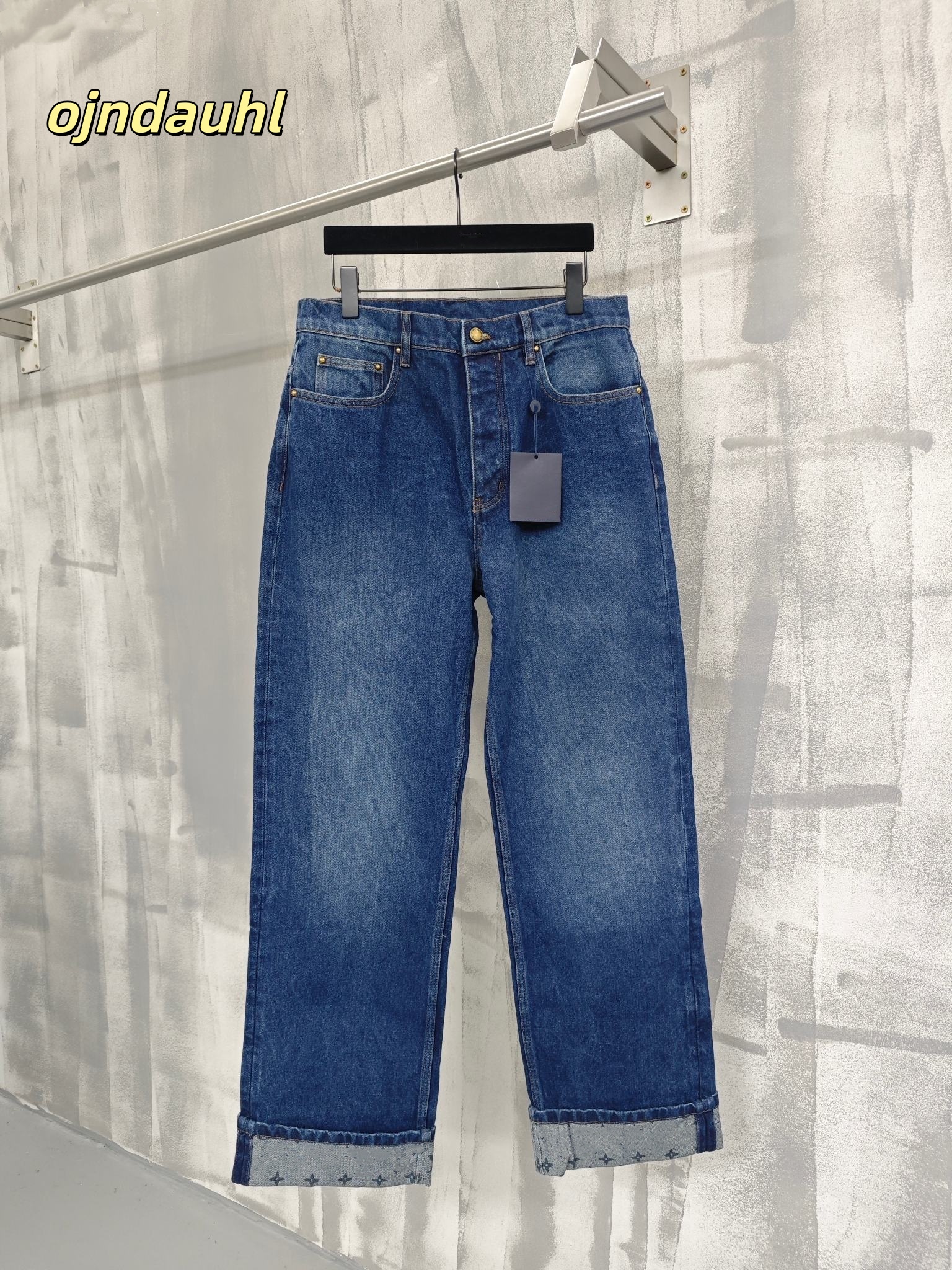 jeans baggy jeans for mens designer jean jeans men jeans pants y2k homme skinny Jeans Skateboard jeans with flanged straight leg denim pants 2273