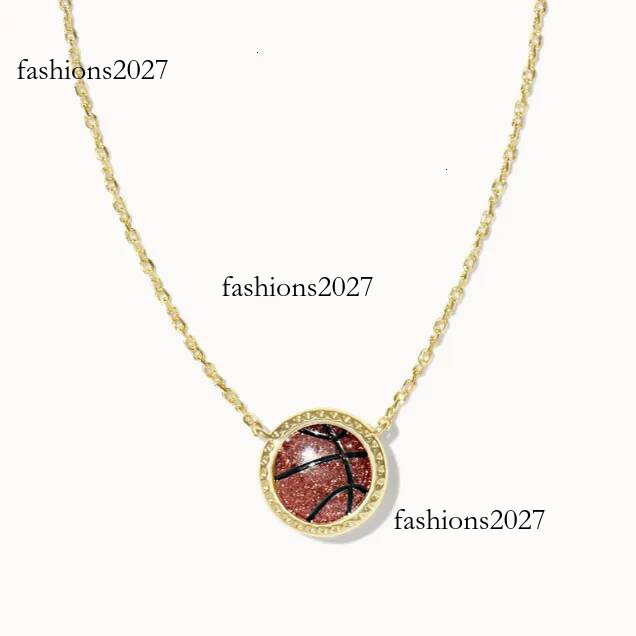 Designer High Quality Kendraly Scott Necklaces Luxury Oval Minimalist KS Classic High Quality Pendants Kendrascoot Necklace Jewelry Plated Gold Fash