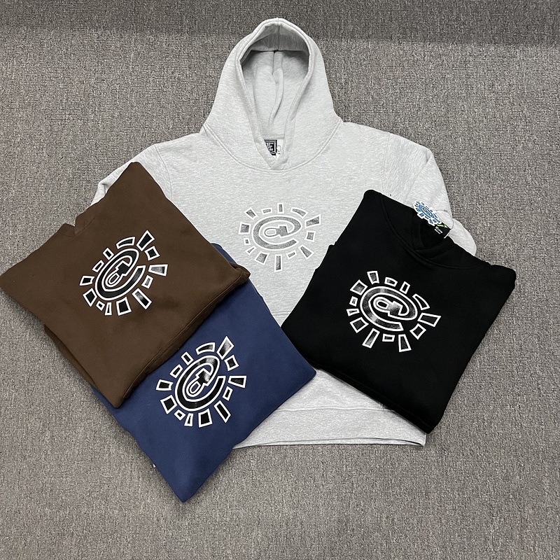 Sudadera con capucha para hombre de moda transfronteriza con estampado de letras de marca de moda estadounidense y forro polar, versión básica ADWYS