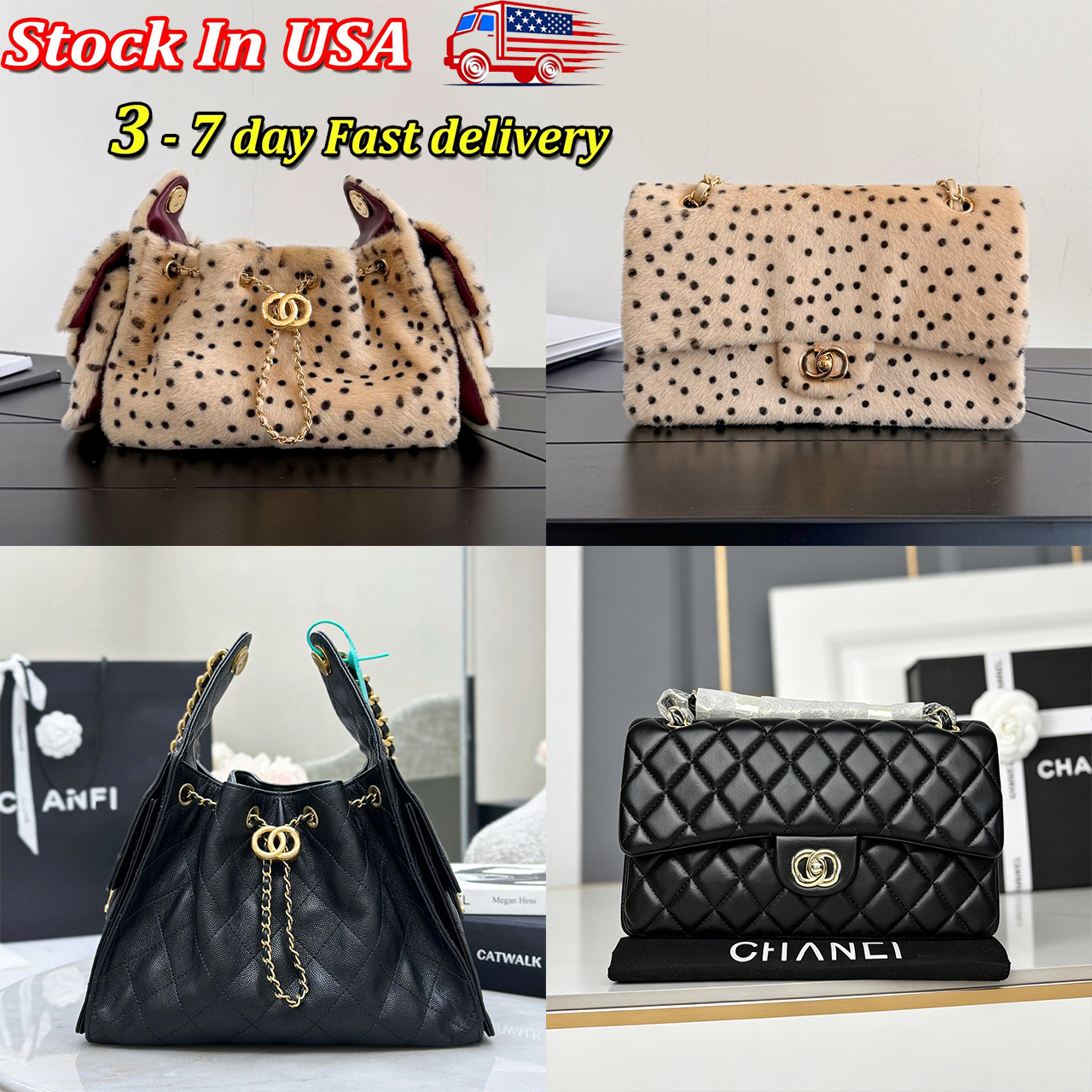 Designer Bag 25 mini bag luxury Leather handbag Classic Caviar high quality Designer Bag 10A New style Quality Womens Bag Sheepskin Shoulder bag Cro