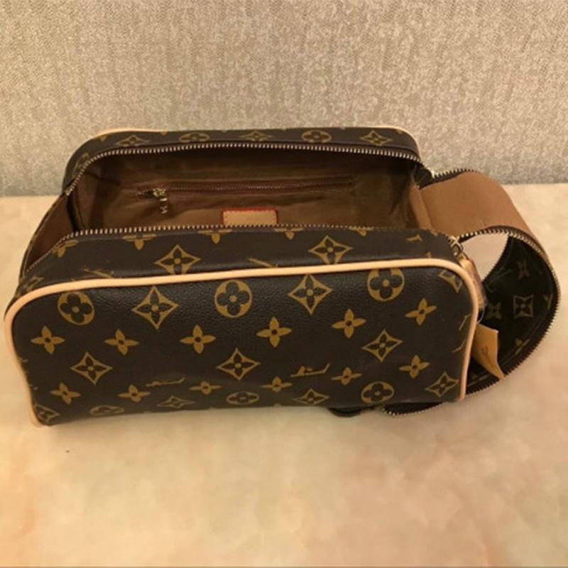 makeup bag designer makeup pouch luxury Vanity Bag Women nice BB Genuine Leather toiletry Totes Bags Crossbody Handbag Cosmetic Cases large makeup b