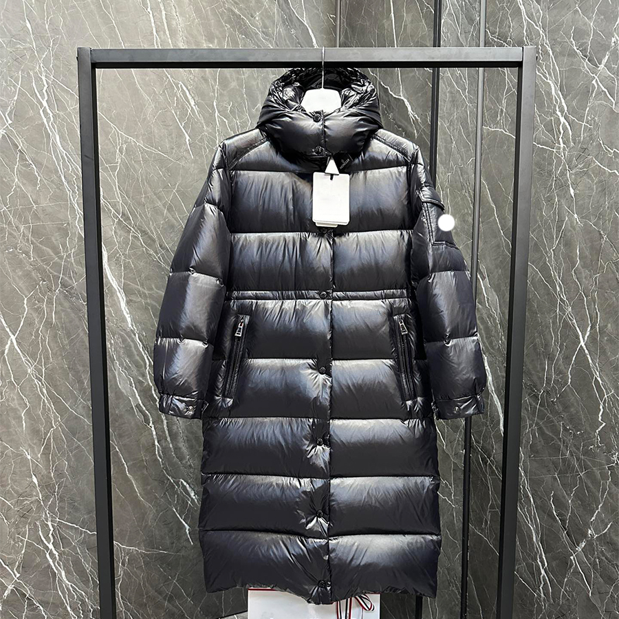 Womens Fashion Down Puffer Jacket Designer Parkas Coat for Women Winter Jackets Long Style Slim Corset Thick Outfit Windbreaker Pocket Outsize Warm