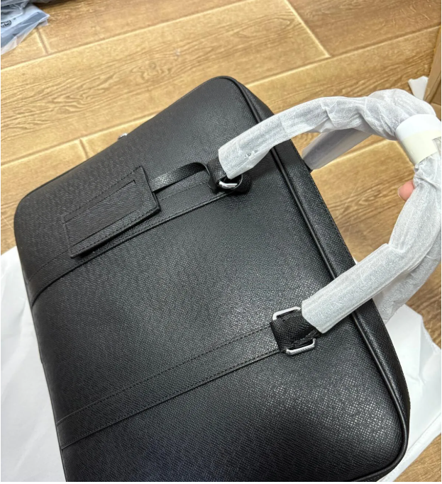 Goede laptoptas designer tassen mnes Aktetassen voor dames heren Professionele lederen zakelijke handtas met grote capaciteit Kleurblok bedrukt Lapt