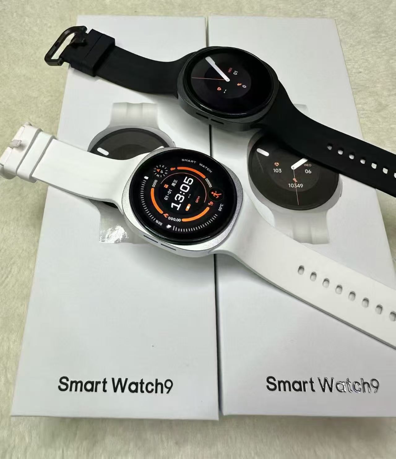 AAA vente chaude Galaxy Watch 8 9 suivi GPS montre intelligente pour hommes et femmes sport fréquence cardiaque appel Bluetooth boussole étanche