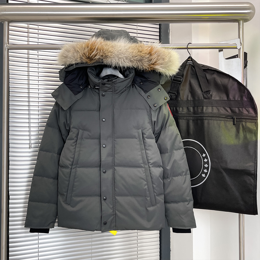 Men Womens Designer Down Jacket Parkas Fur Collar Coats Winter Jackets Fashion Style Slim Corset Thick Outfit Windbreaker Pocket Outsize Warm Coats