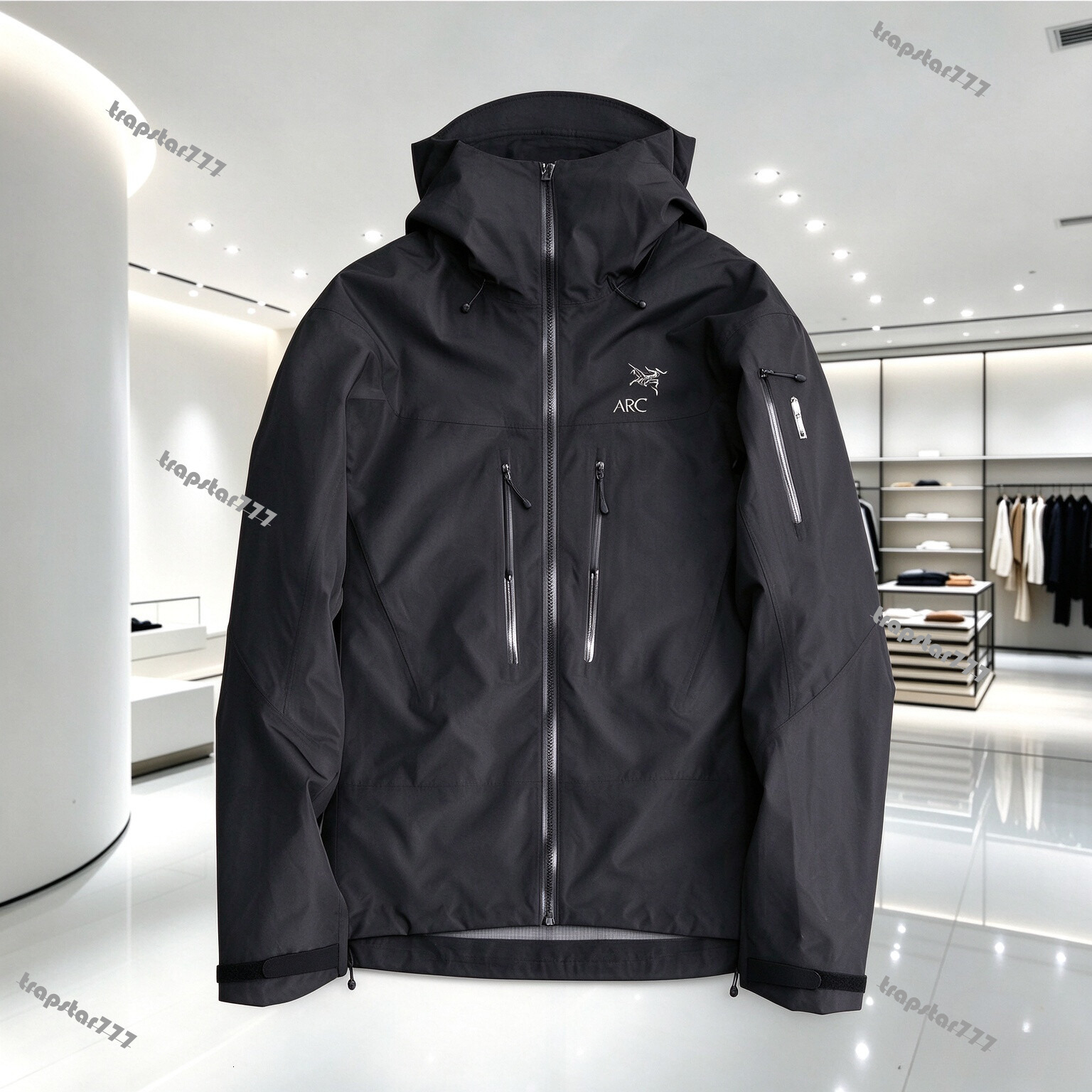 arc Vestes Hommes Designer Capuche Légère Arcterxylyness Coupe-Vent Coquille Dure Imperméable Sports de Plein Air Polyvalent Voyage Randonnée Esc