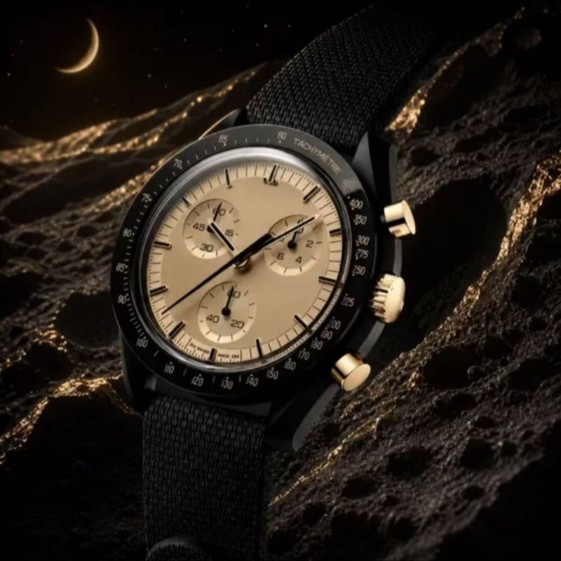 Bioceramic Planet Moon 30 Colors Quarz Watch Mission to Mercury 42mm Full Function Chronograph Mens Couple Joint Name Wristwatches 1969 moonwatch
