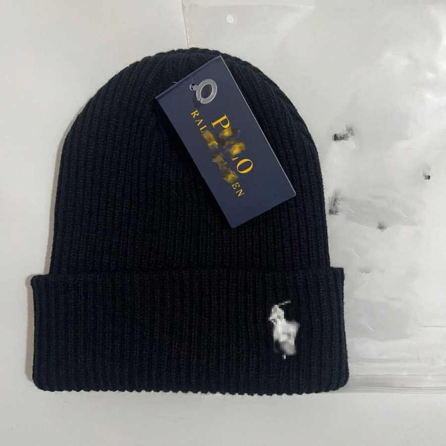 Pony Embroidery Beanie Knitted Hat horse designer hats Plain color fashion Outdoor Leisure Warm caps Winter Beanies e6Qb#