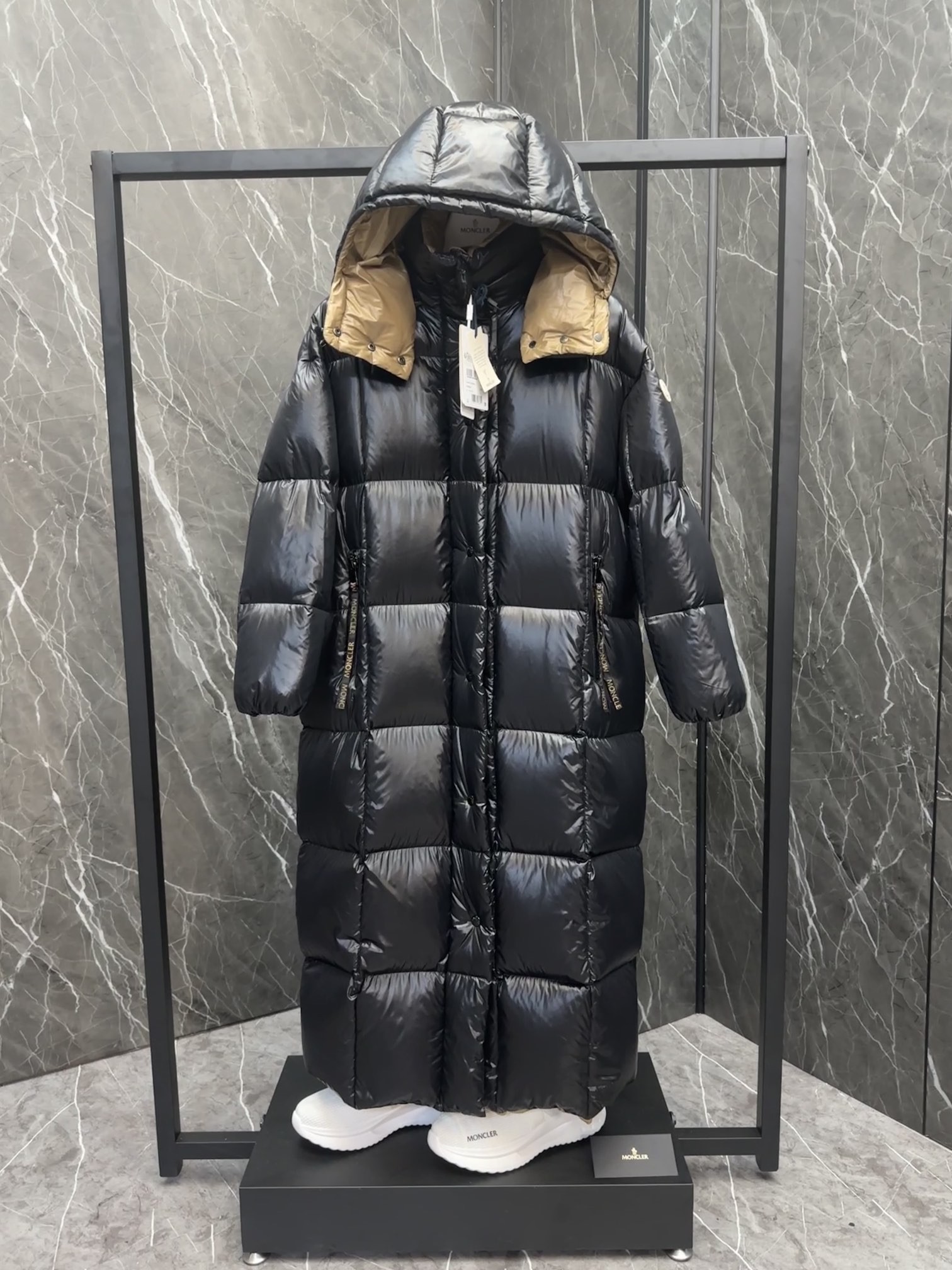 Womens Down Puffer Jacket Designer Parkas Coat for Women Winter Jacket Long Style Slim Corset Thick Outfit Windbreaker Pocket Outsize Warm Coats wit