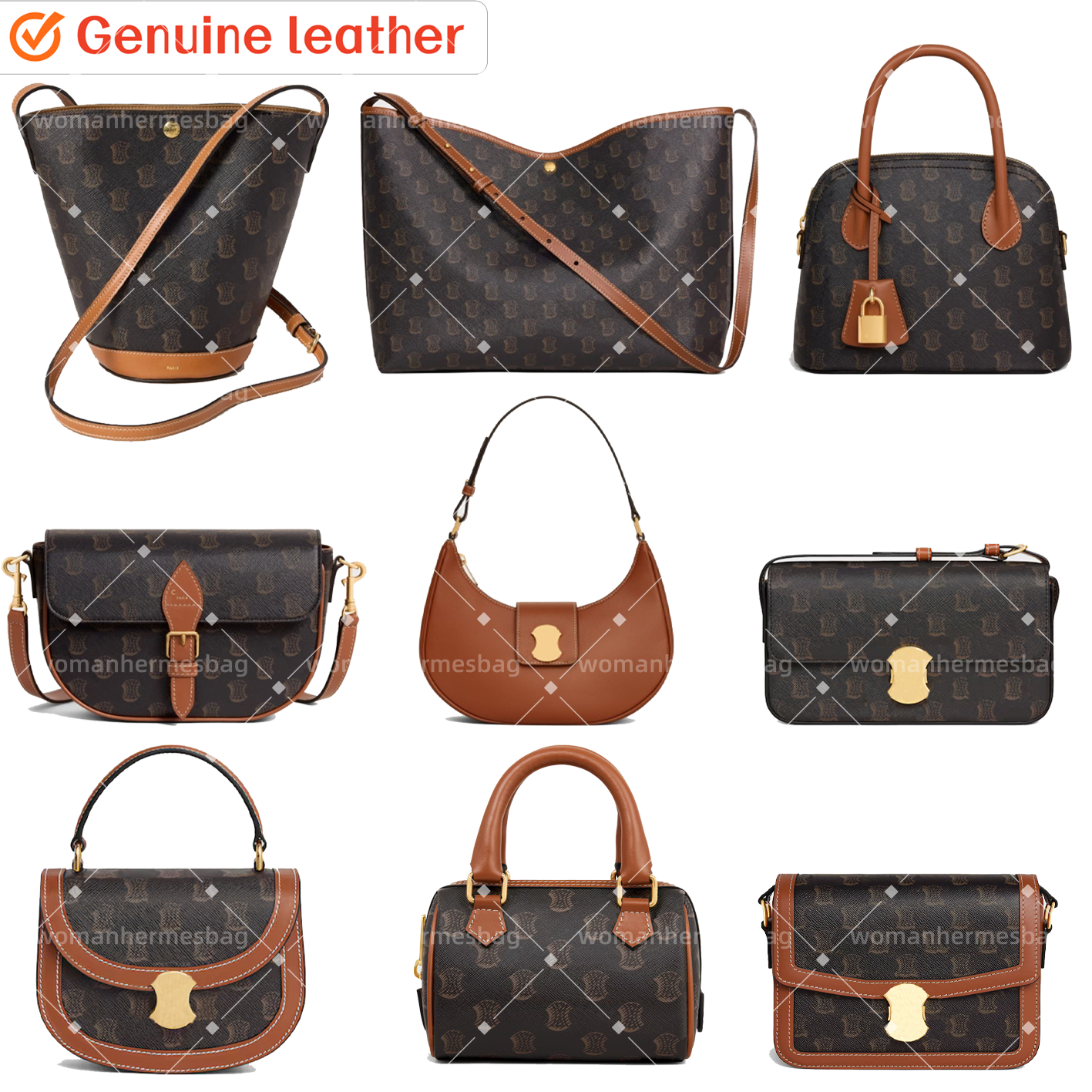 half moon Womens crossbody Shoulder cosmetic embossed Underarm Evening Bags fashion high quality crossbody Shoulder Bag top handle shop shopper tote