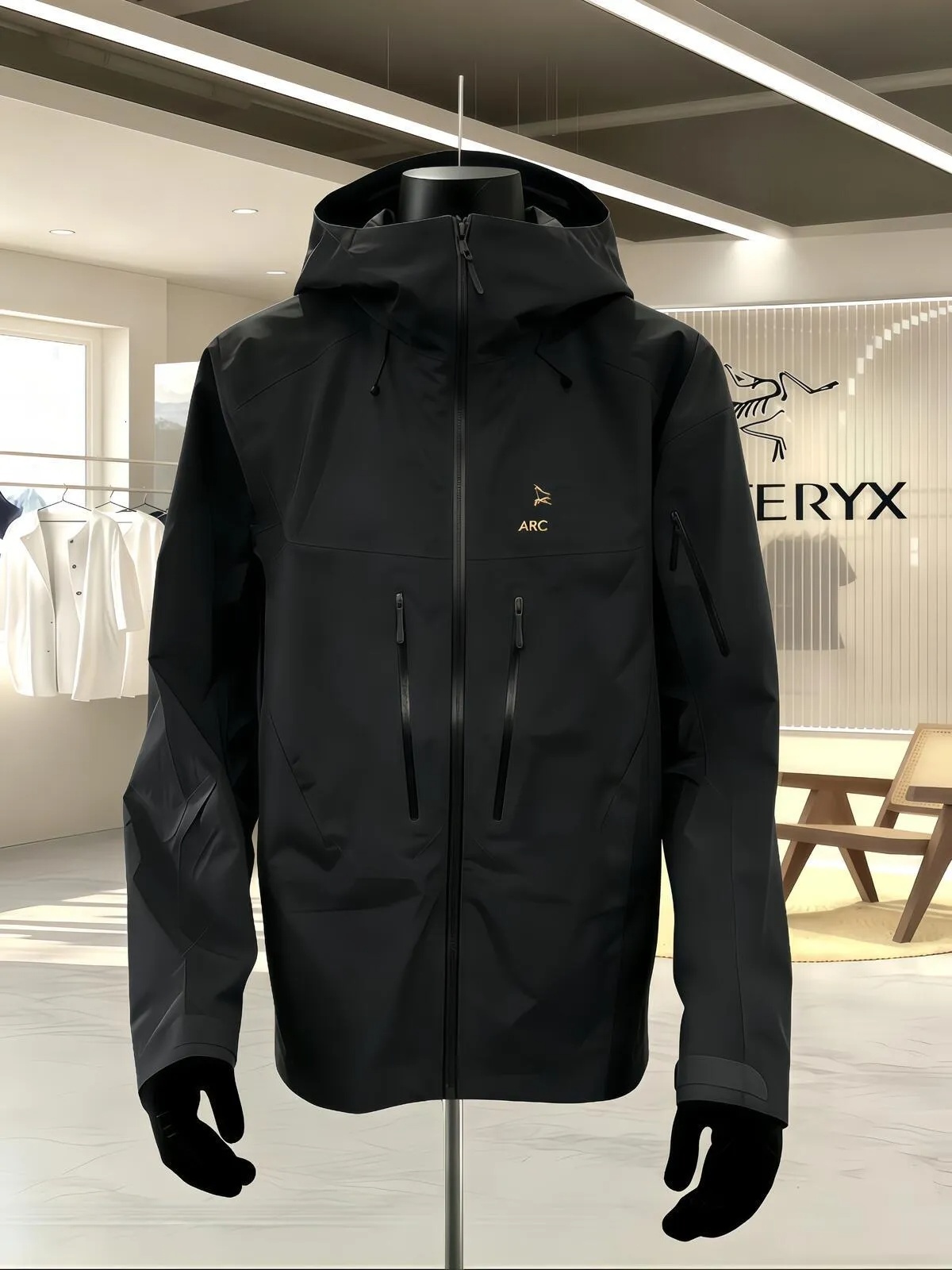arcs jacket Designer Luxury Men Women Hard Shell Zip Up Outdoor Windproof Waterproof arcterixly Jacket Trend High Qualityarces teryxlys jacket Windp