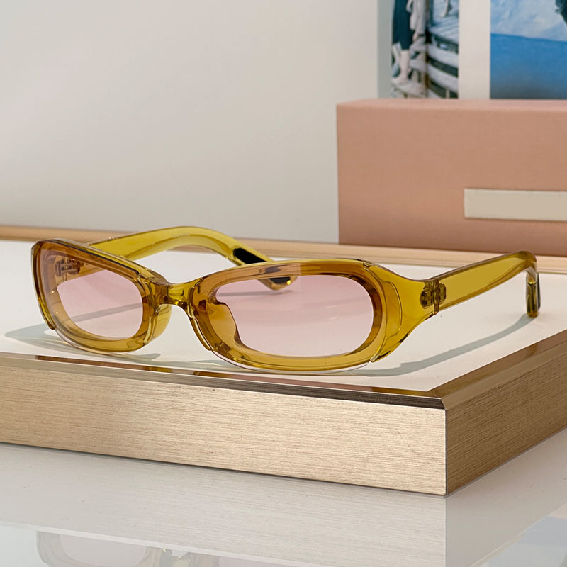 Designer Sunglasses For Women Men Fashion Low Covered Frame Runway Eyewear MUC07 Luxury Sunglasses Outdoor Goggles UV400 Glasses With Box