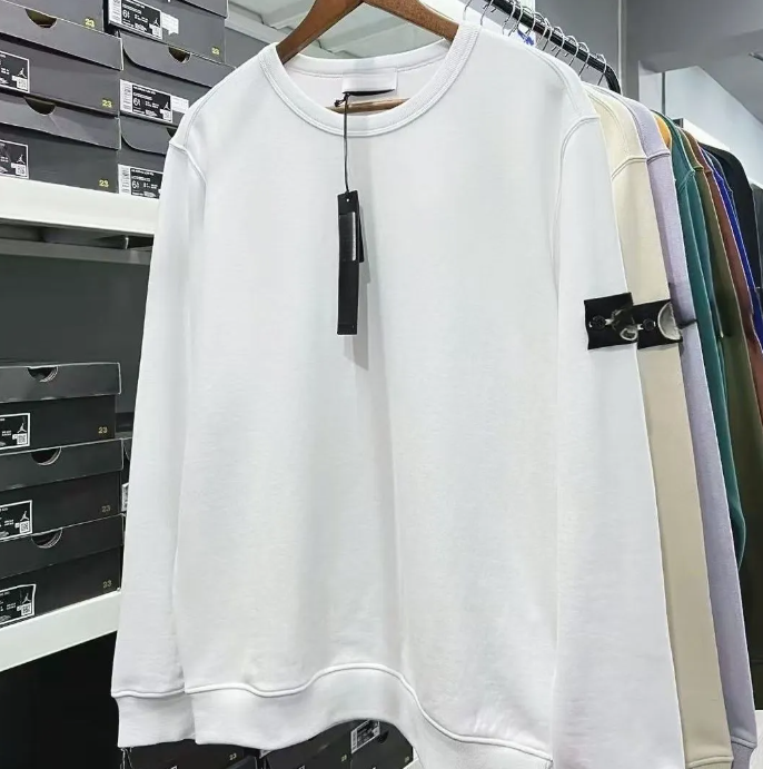 Stone Sweater Male and Female Designers Spring and Autumn Fashion Casual Sports Hoodie Fashion Stoney Sweater Loose Badge Cotton Long Sleeve Hoodie