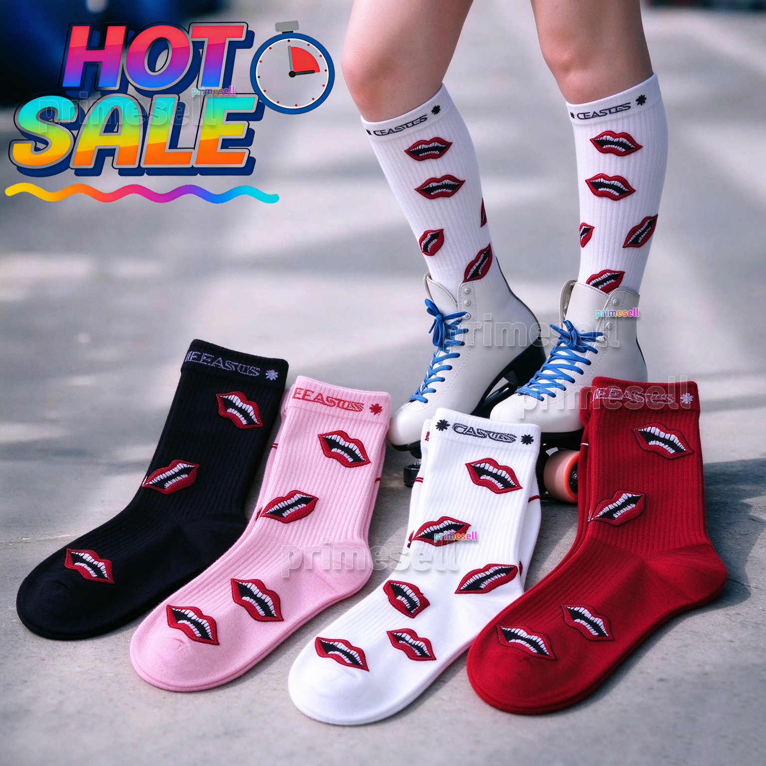 2026 Chrome mens socks designer socks grip designers women socks top quality socks casual and fashionable versatile socks long personalized embroide