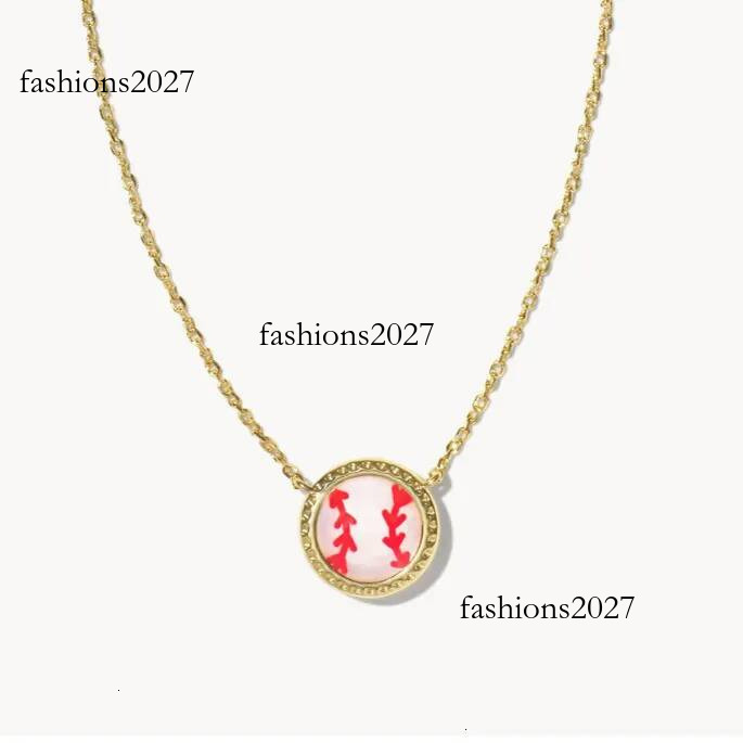 Designer High Quality Kendraly Scott Necklaces Luxury Oval Minimalist KS Classic High Quality Pendants Kendrascoot Necklace Jewelry Plated Gold Fash
