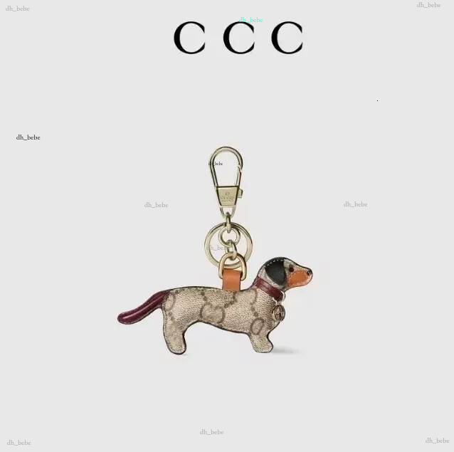 Lanyards Nouveaux Keyains marque designer keyains pour femmes/hommes chien anneaux de luxe voiture keyain sac tentures assic et à la mode key ain