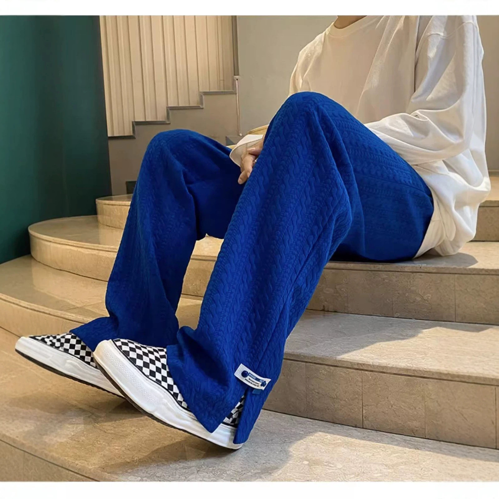 Mens Baggy Pants Sportswear Autumn Winter Male Trousers Gyms Hip Hop Tracksuit Black Pant Casual Fashion Joggers Sweatpants Men 260127