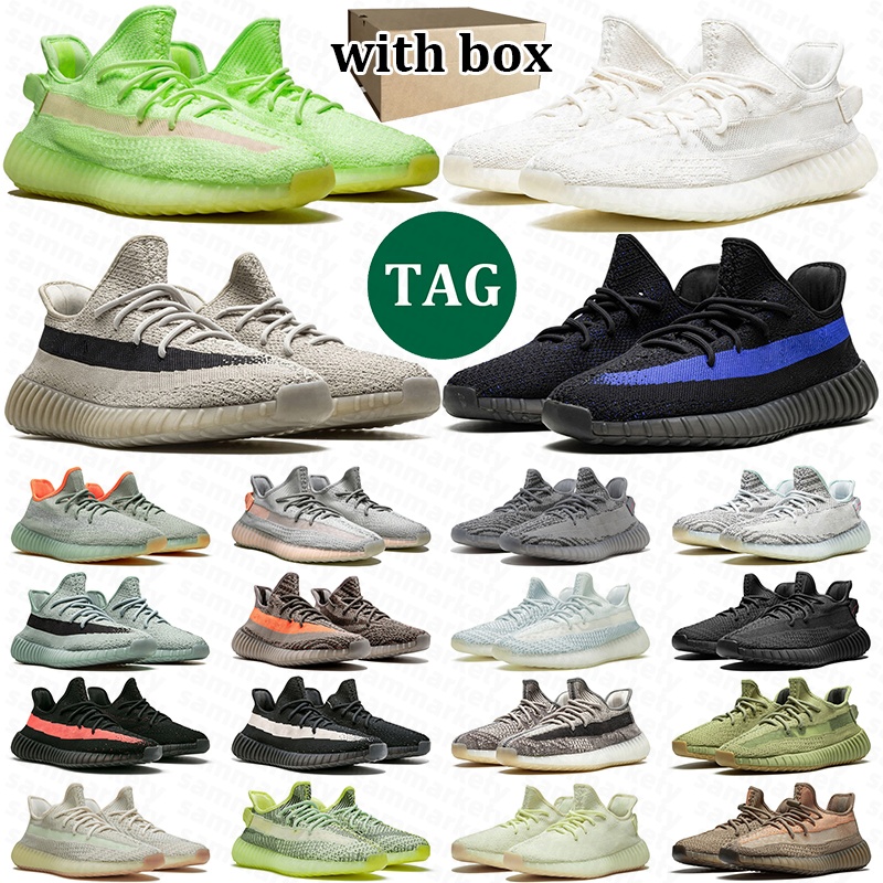 Free shipping Unisex Cushion Running Shoes 350 V2 Primeknit Breathable Sneakers Low-top Comfortable Running Shoes