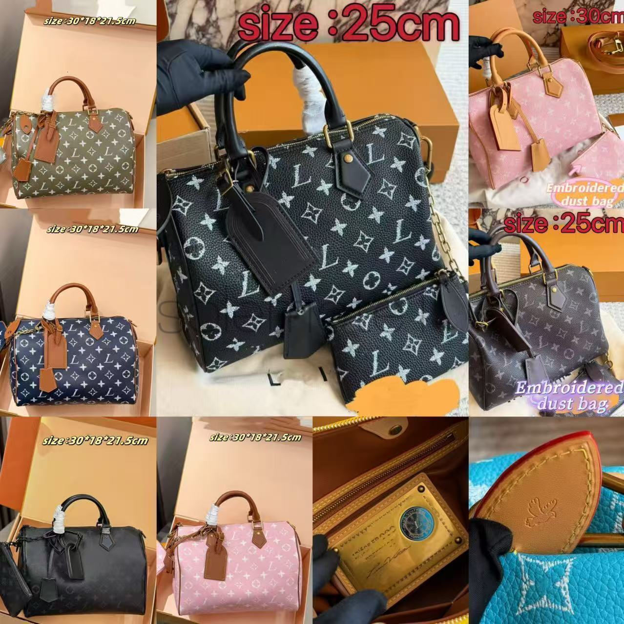 High-Quality designer soft p9 pillow bag 20cm 25cm 30cm 40cm Animal label built-in gold medal cowhide copper hardware accessories super soft leather