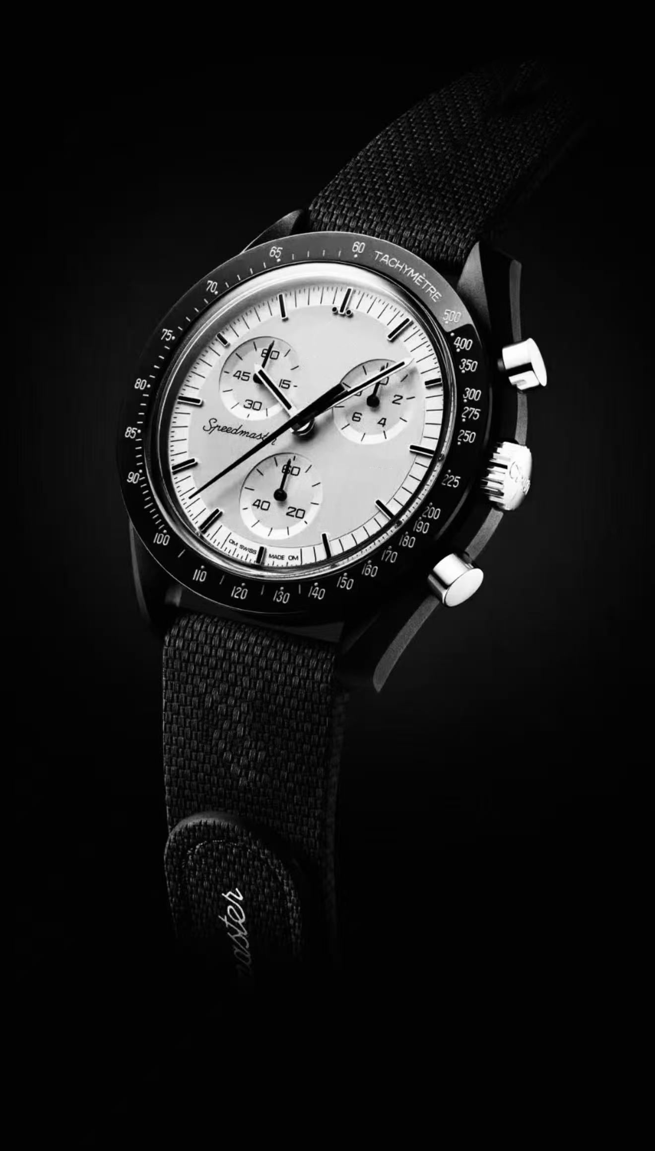 1969 New 2027 Bioceramic Planet Moon Quarz Watch Mission to Mercury 42mm Full Function Chronograph Mens Couple Joint Name Wristwatches