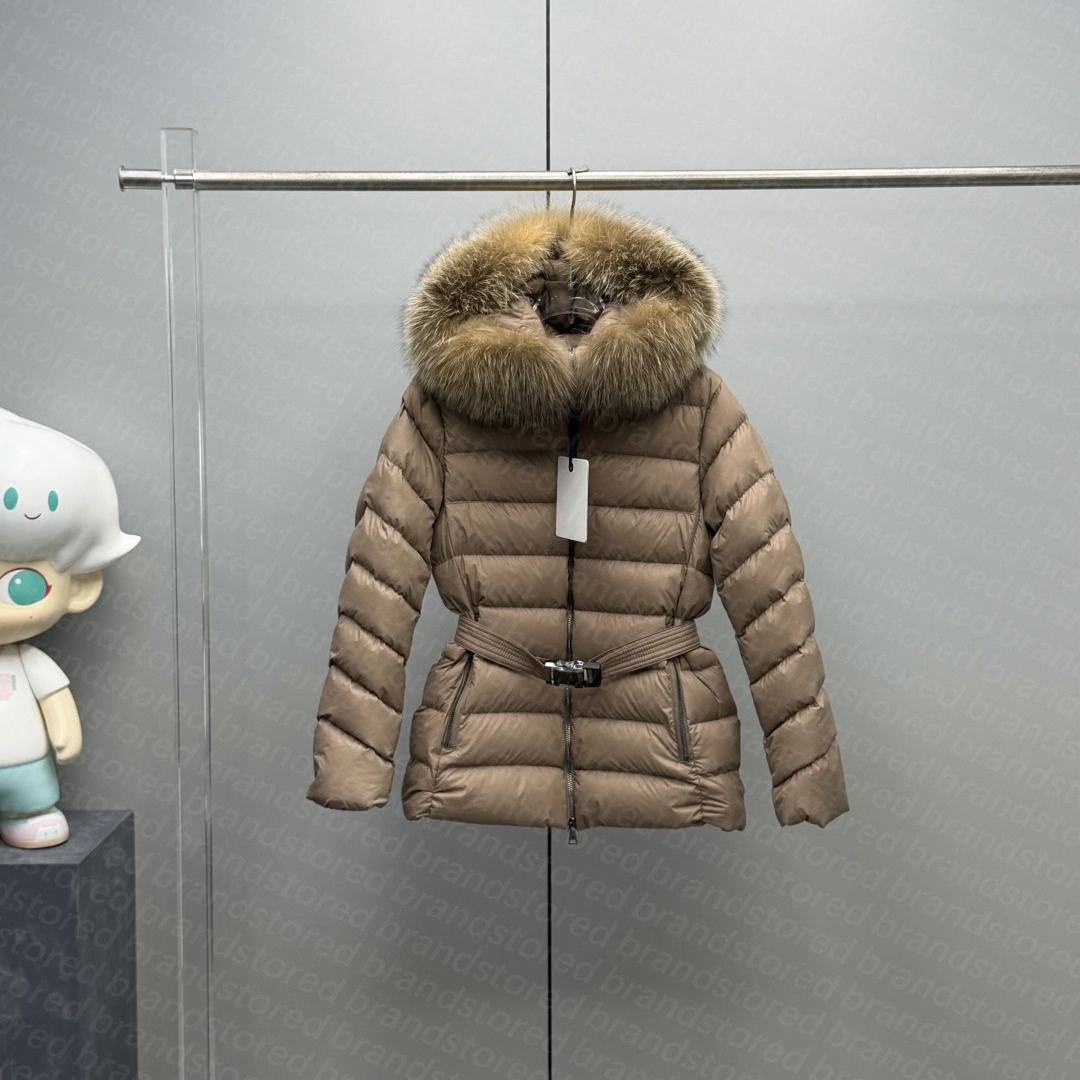 Designer Women Jacket Cupidone Jacket Short Down Jacket with shearling trim Zipper Hooded Jacket
