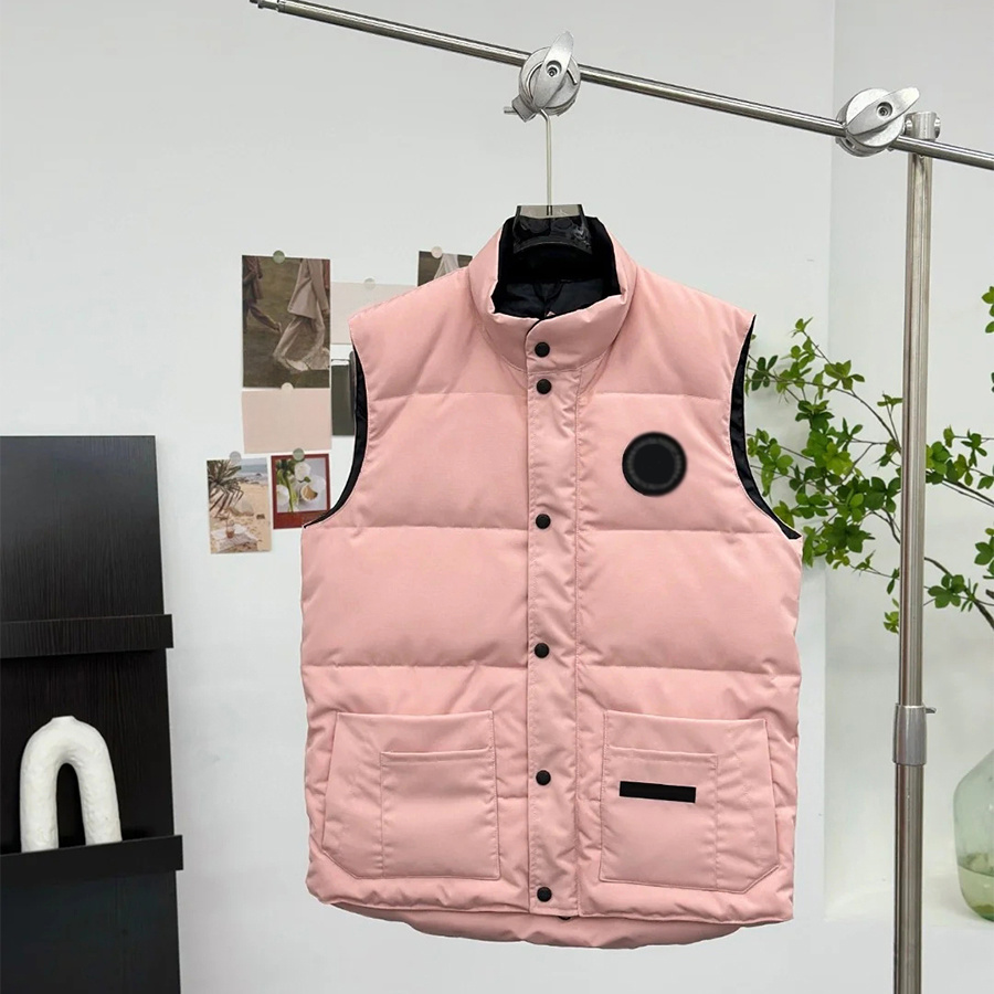 Men Women Vest Designer Down Jacket Parkas Fur Collar Coat Winter Jackets Fashion Style Slim Corset Thick Outfit Windbreaker Pocket Outsize Warm