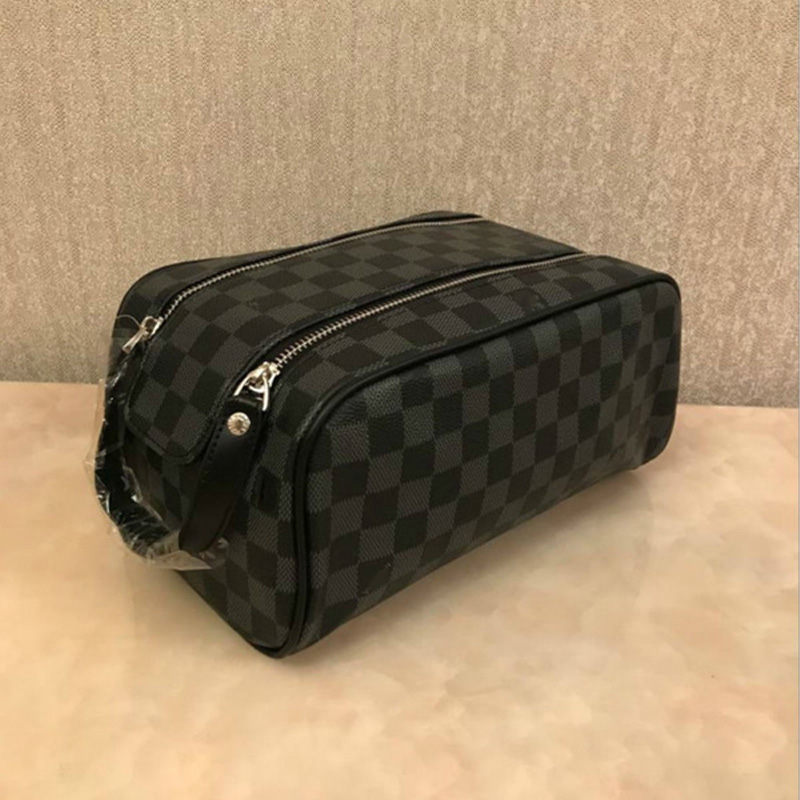 makeup bag designer makeup pouch luxury Vanity Bag Women nice BB Genuine Leather toiletry Totes Bags Crossbody Handbag Cosmetic Cases large makeup b