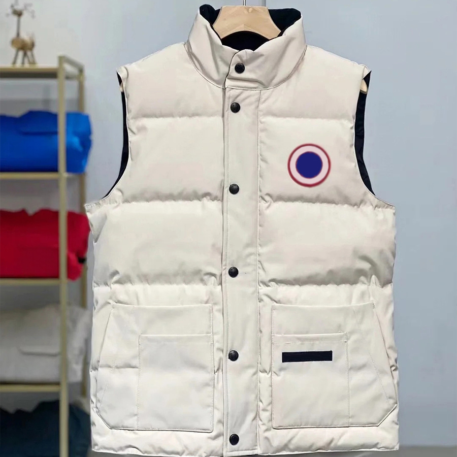 Men Womens Down Vest Designer Down Jacket Parkas Fur Collar Coat Winter Jackets Fashion Waistcoat Slim Corset Thick Outfit Windbreaker Pocket Outsiz