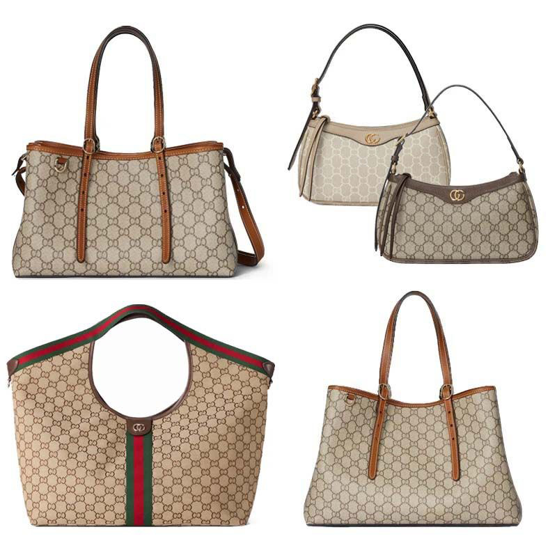 Designer Bag New Fashionable Tote Bag for Women High Quality Patchwork Striped Canvas Luxury Bag Large Capacity Handbag Shopping Bag Shoulder Bag