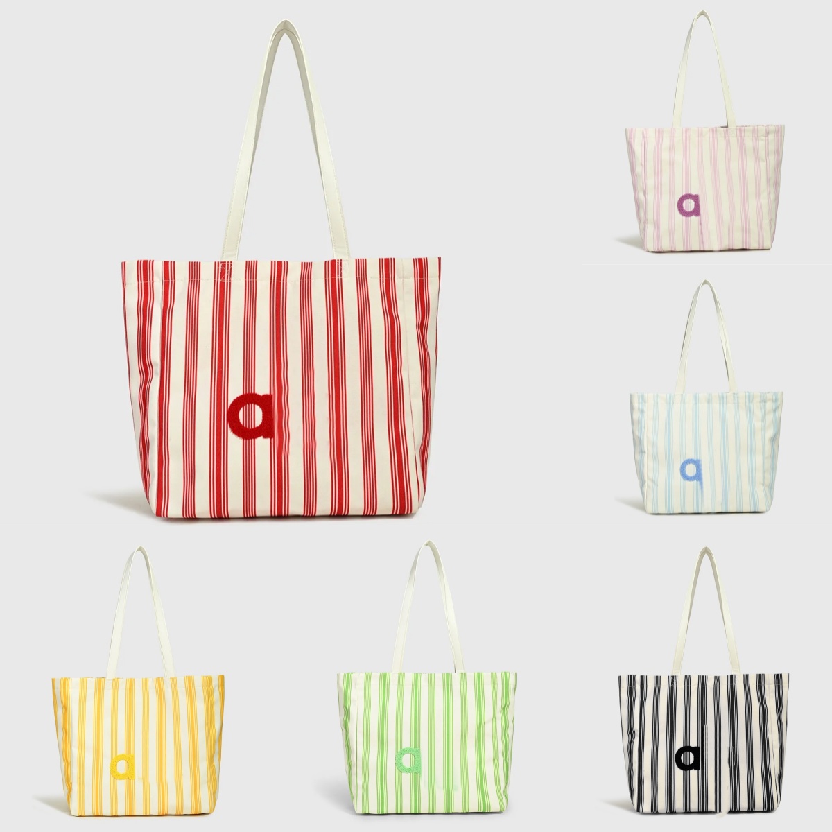 Sac en toile à bandoulière unique, Style Campus pour jeunes, sac de grande capacité pour les déplacements, fourre-tout de Shopping, sacs à breloq
