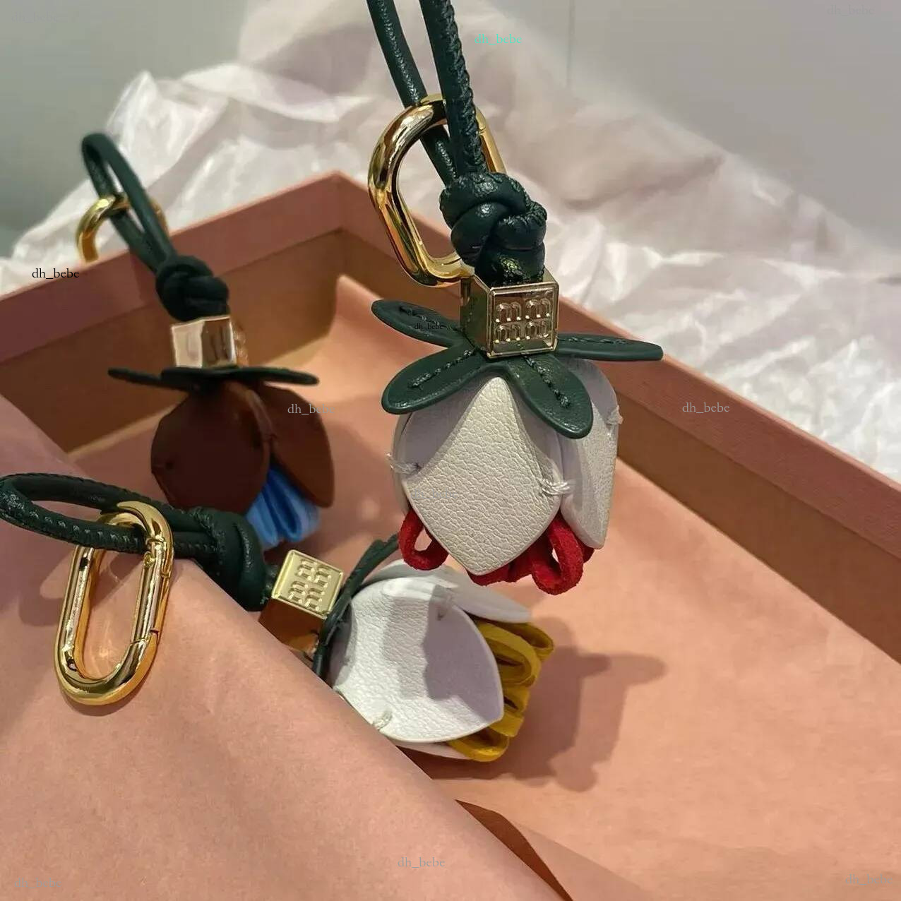 Keychains Lanyards MU bag charms designer Woven Rope Bag Chain Pendant Decoration DIY High end Adjustable Small Accessories Fashionable Temperament