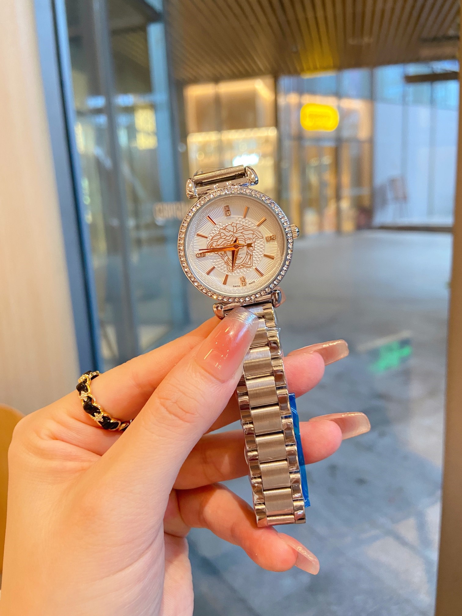 Top luxe mode femmes montre femmes montres en acier inoxydable carré travail mâle montre-bracelet haut marque relogio doit concevoir dame horloge