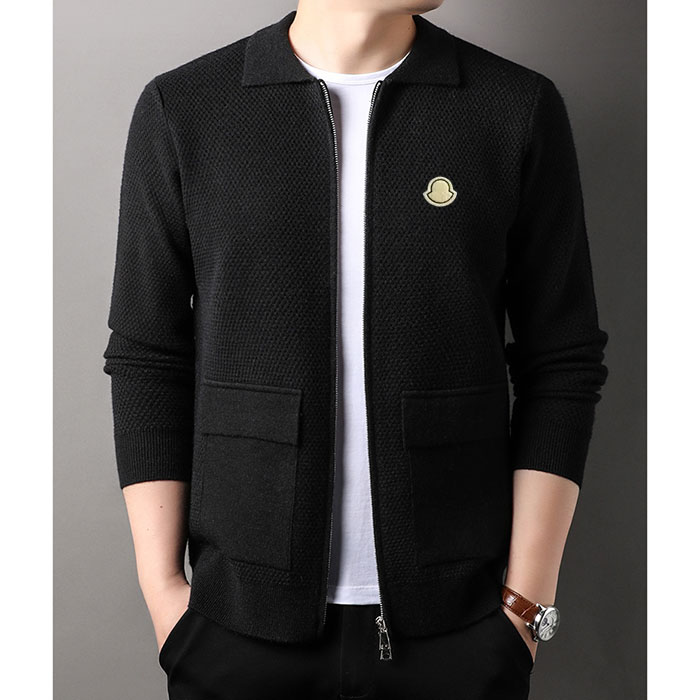 Men's sweater designer knitted sweater men's cardigan zipper luxury casual jacket autumn wool designer jacket men's XS-2XL