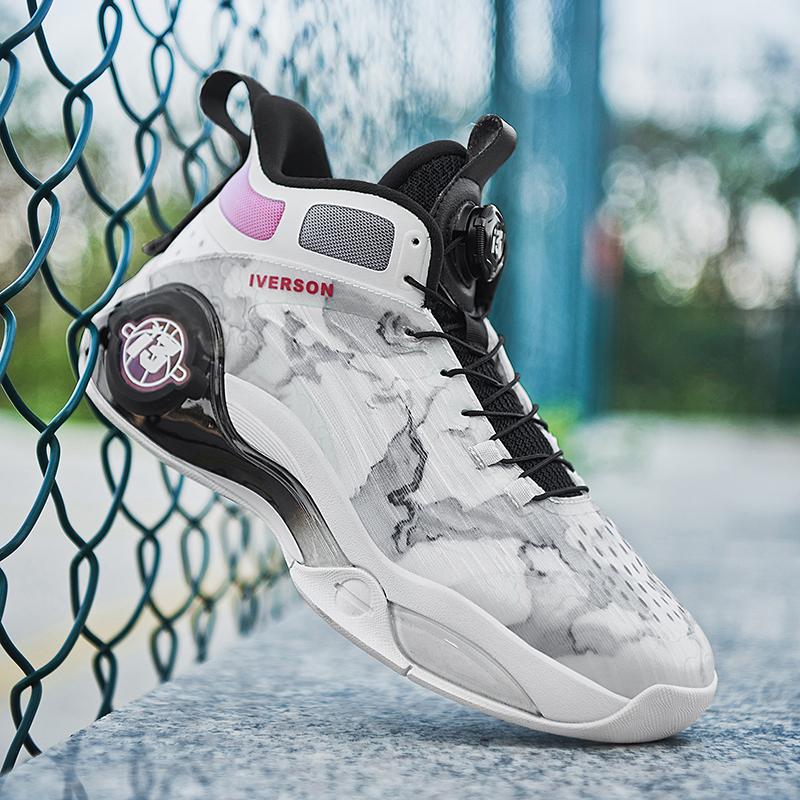 Luxury Brand Designer Shoes Iverson 2026 New Men's Low Top Basketball Summer Breathable Durable Performance Sneakers For Guards Student Game Re
