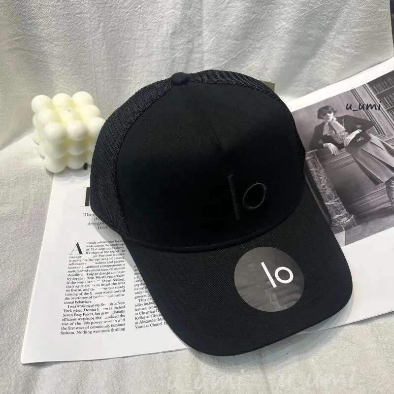 Unisex Designer Caps For Womens And Mens Mesh Hats Breathable Sunscreen Couples Sports Golf Ball Cap Yoga Baseball Summer Hat