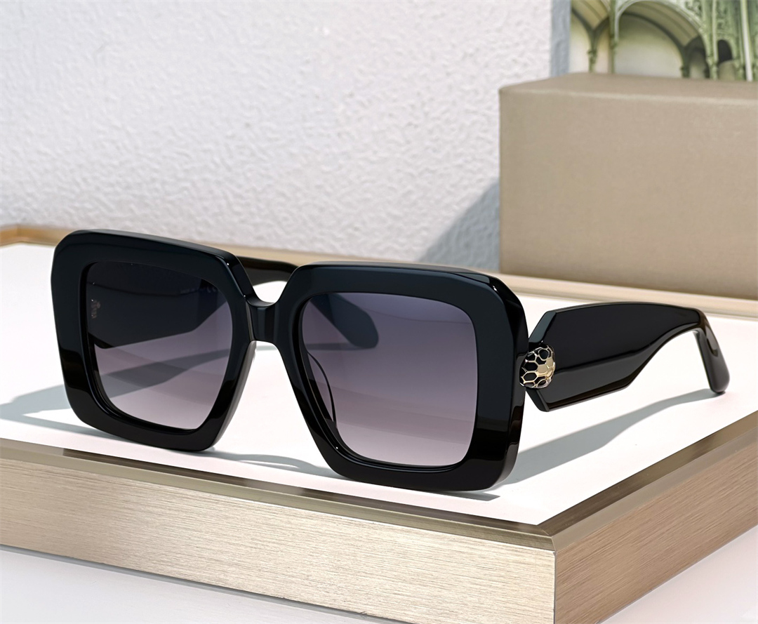 Fashion classic designer 40006 sunglasses for women vintage trend square acetate sun glasses elegant and avant-garde style Anti-Ultraviolet Come wit