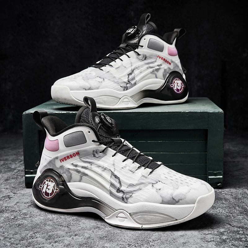 Luxury Brand Designer Shoes Iverson Free Shipping Men's Low Top Basketball Shoes 2026 Summer Breathable Performance Sneakers